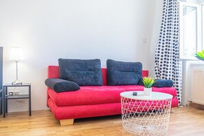 Apartamento básico | Área de estar