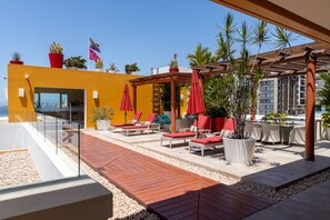 Terrace/patio - Luxury Comfort in an Excellent Location – V177 201 1BD Condo for rent in Old T (Puerto Vallarta)