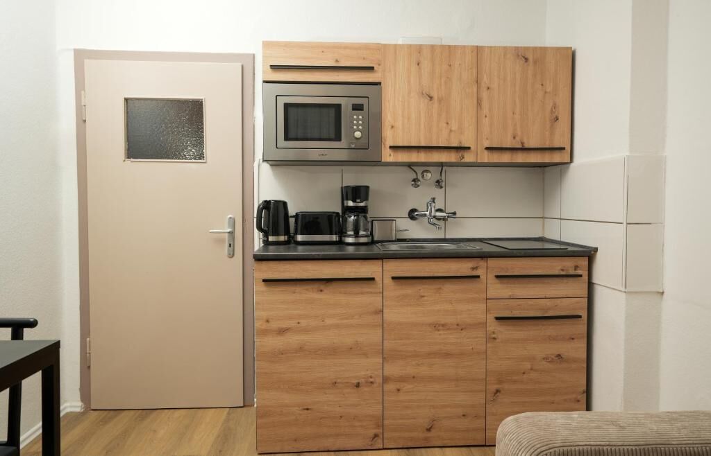 公寓, 2 間臥室, 非吸煙房, 廚房 | 私人廚房 | 電冰箱、微波爐、爐台、鍋具/餐盤/廚房用品