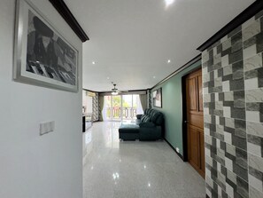 Condo, 2 Bedrooms, Smoking, Balcony | Living room - Spacious 2BR Condo - 3 Balconies & Green Views (Pattaya)