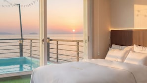 Basic Room, 1 Bedroom (Ocean View 105) | 1 bedroom, free WiFi - Taean Solpleo Pool Villa (Taean)