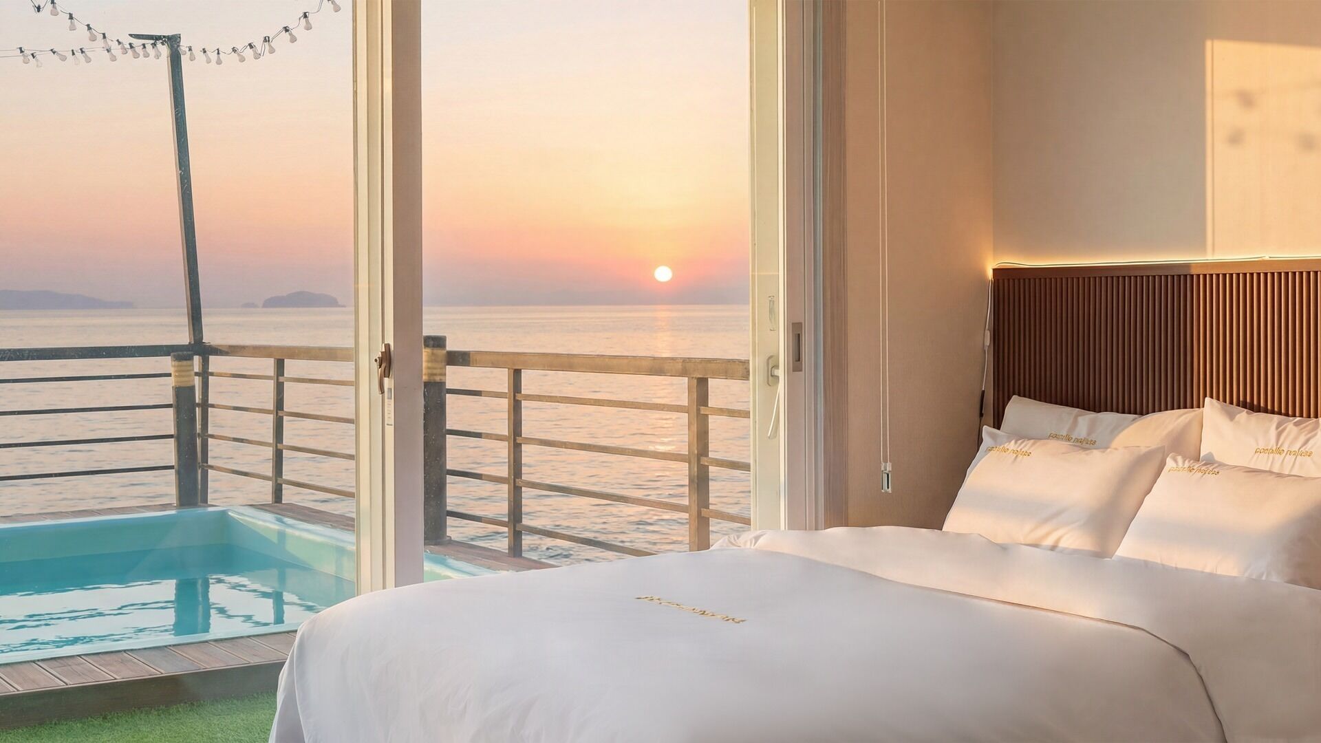 ベーシック ルーム 1 ベッドルーム (Ocean View 105) | 1 室のベッドルーム、WiFi (無料)