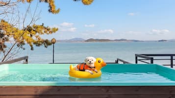 Basic Room, 1 Bedroom (Pool Villa Ocean View 104) | 1 bedroom, free WiFi