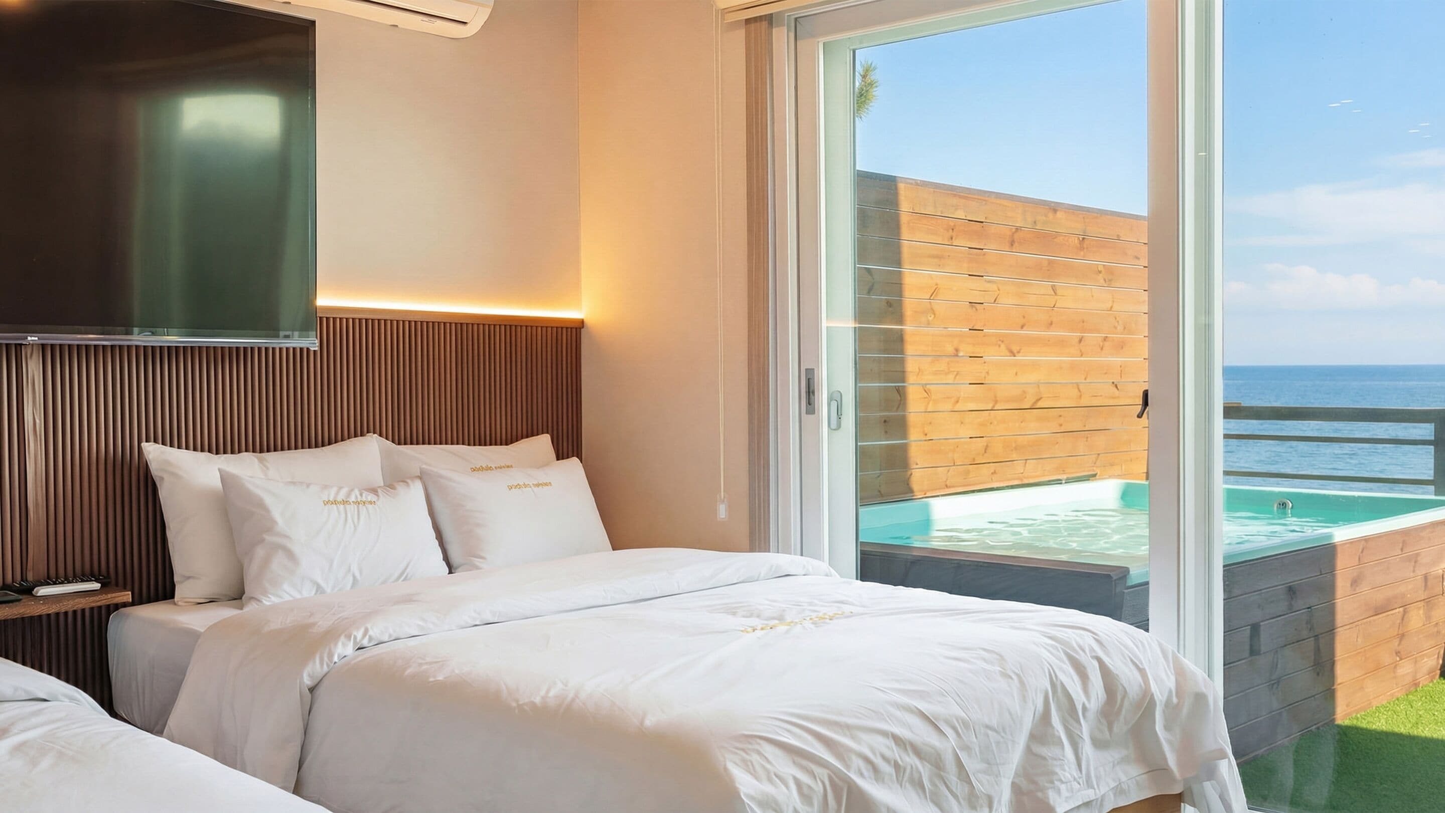 베이직룸, 침실 1개 (Pool Villa Ocean View 102) | 1 개의 침실, 무료 WiFi