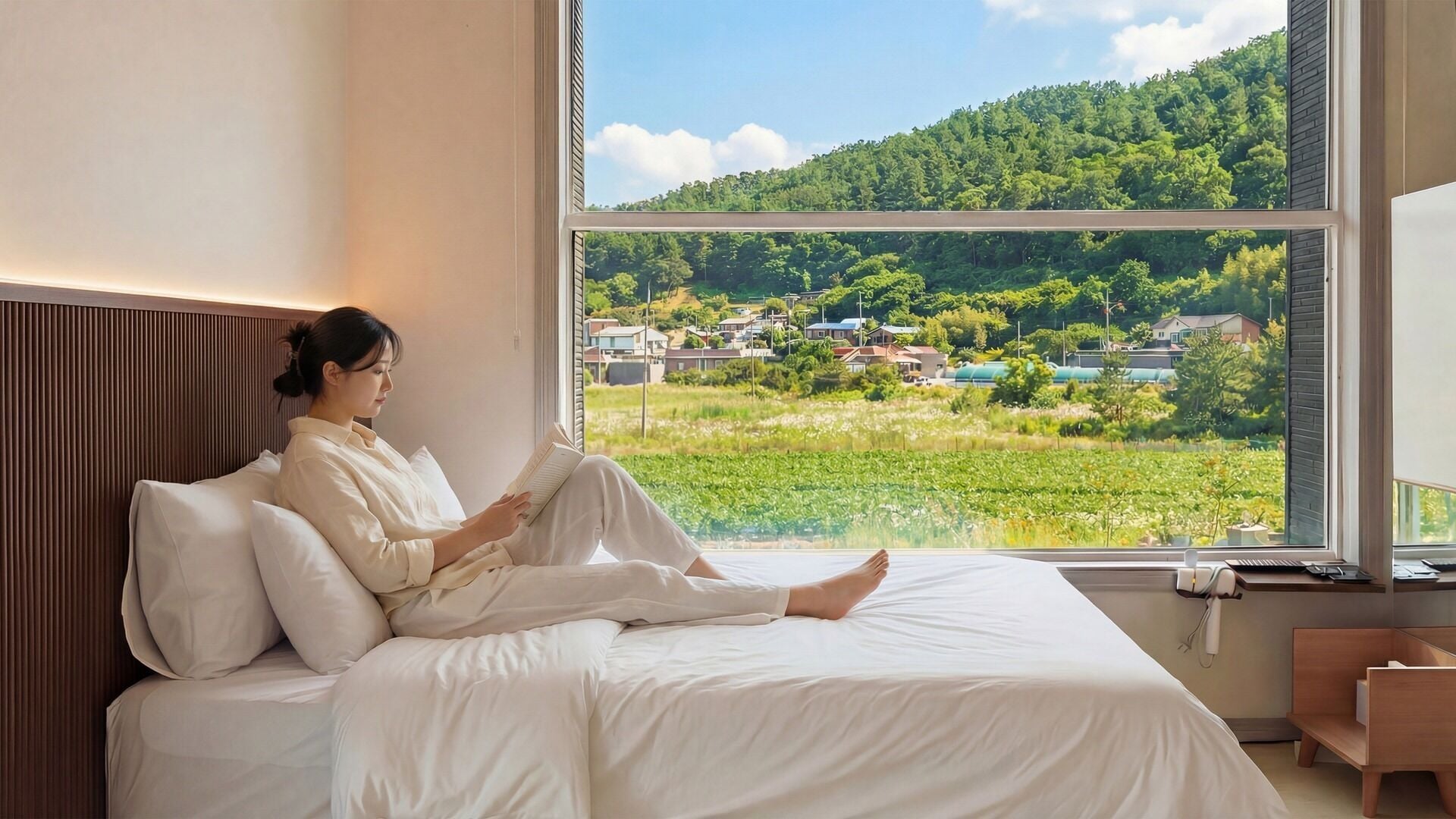 ベーシック ルーム 1 ベッドルーム (Ocean View 207) | 1 室のベッドルーム、WiFi (無料)