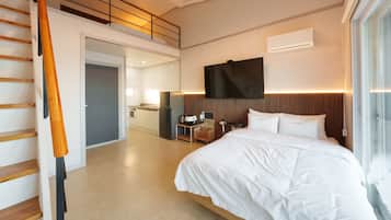 Basic Room, 1 Bedroom (Ocean View 202) | 1 bilik tidur, Wi-fi percuma