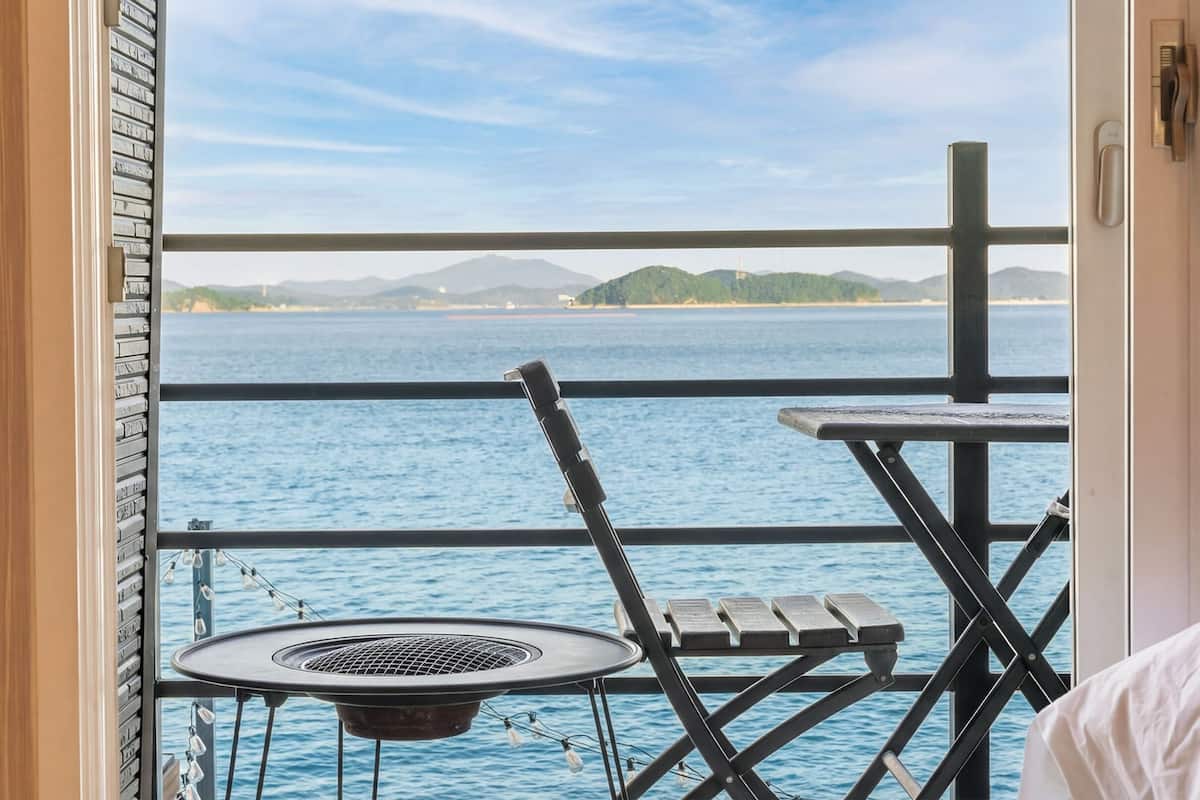 Perushuone, 1 makuuhuone (Ocean View 203) | 1 makuuhuone, ilmainen Wi-Fi