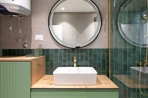 Bathroom - Holiday home with pool and sea view (Blato/Insel Korčula)