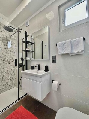 Bathroom - Holiday flat with air conditioning (Krk)