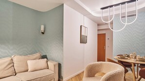 Living area - Apartment Rue de Rennes/Saint germain des près (Paris)
