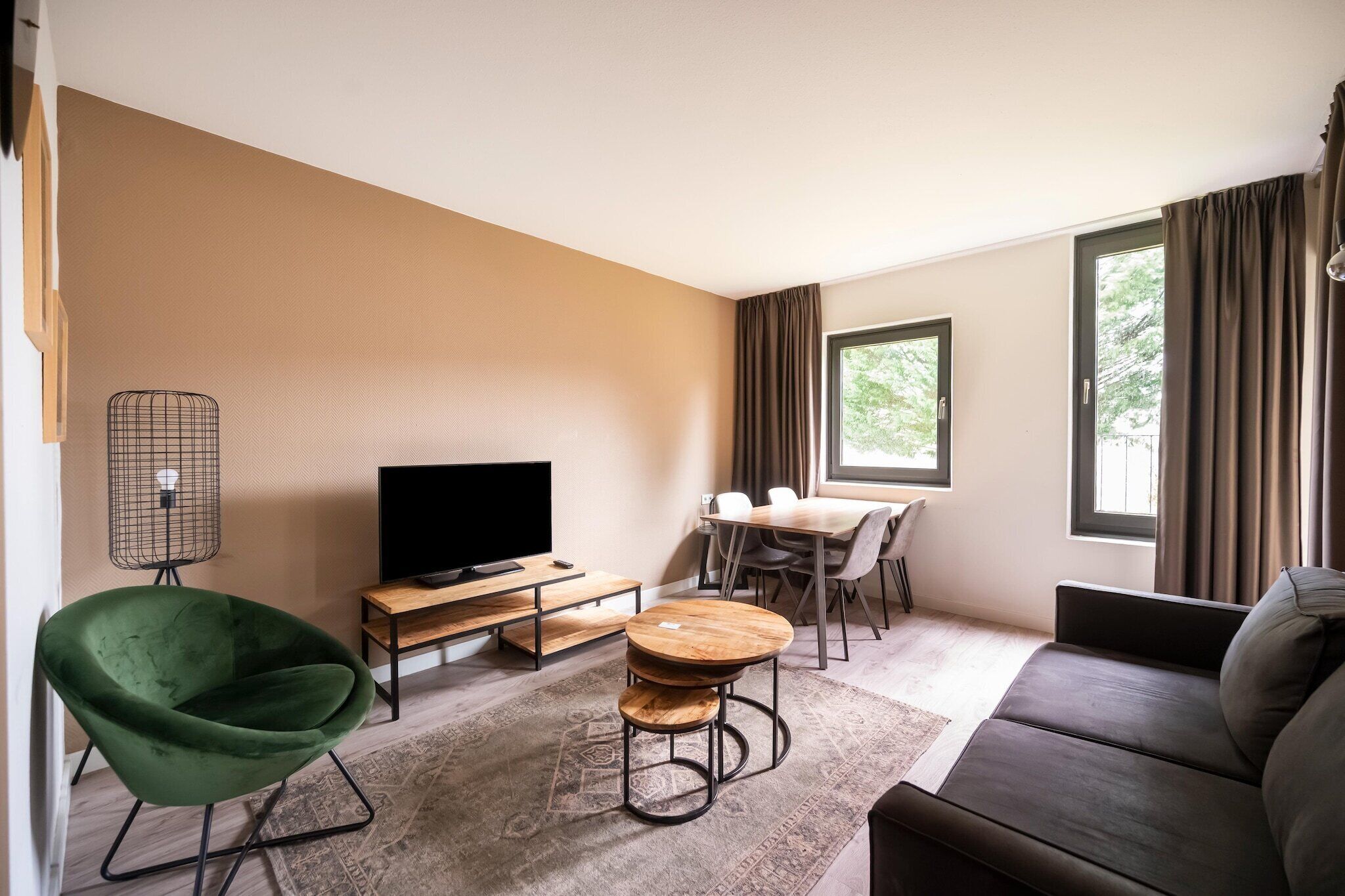 Smart-tv och bordsfotboll