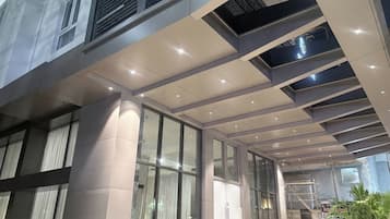 Fassade der Unterkunft