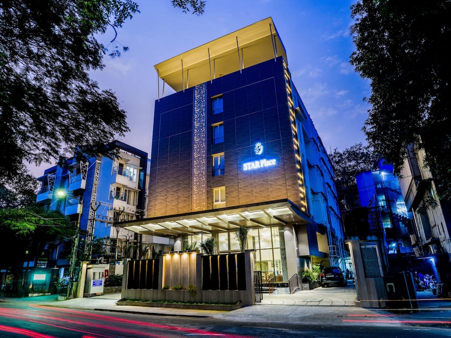 Facciata della struttura