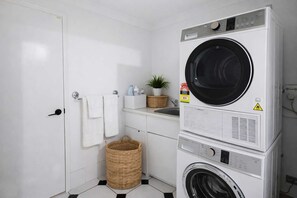 Interior - Beachside 2BR Apartment with Parking 1 Min Walk to The Strand Townsville (North Ward)