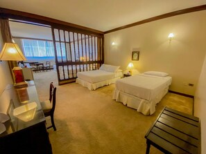 1 bedroom, free WiFi, bed sheets - Family Escape in Asunción | Relaxing Stay w/ Spa, Gym & Pool Access (Asunción)