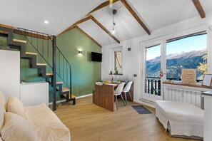 En 21-tommers smart-TV med kabel-kanaler