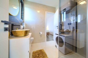 Bathroom - Holiday Apartment Mira Residence, 4 People (Kornić)