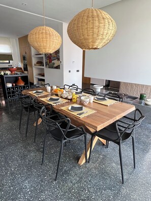Dining - Villa BOHŌ - 8 people - 4 bedrooms - 4 bathrooms heated pool (Marrakech)