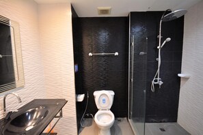 Appartamento, 1 camera da letto, fumatori, balcone | Bagno