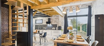 Maison moderne - avec jardin pour 9 pers