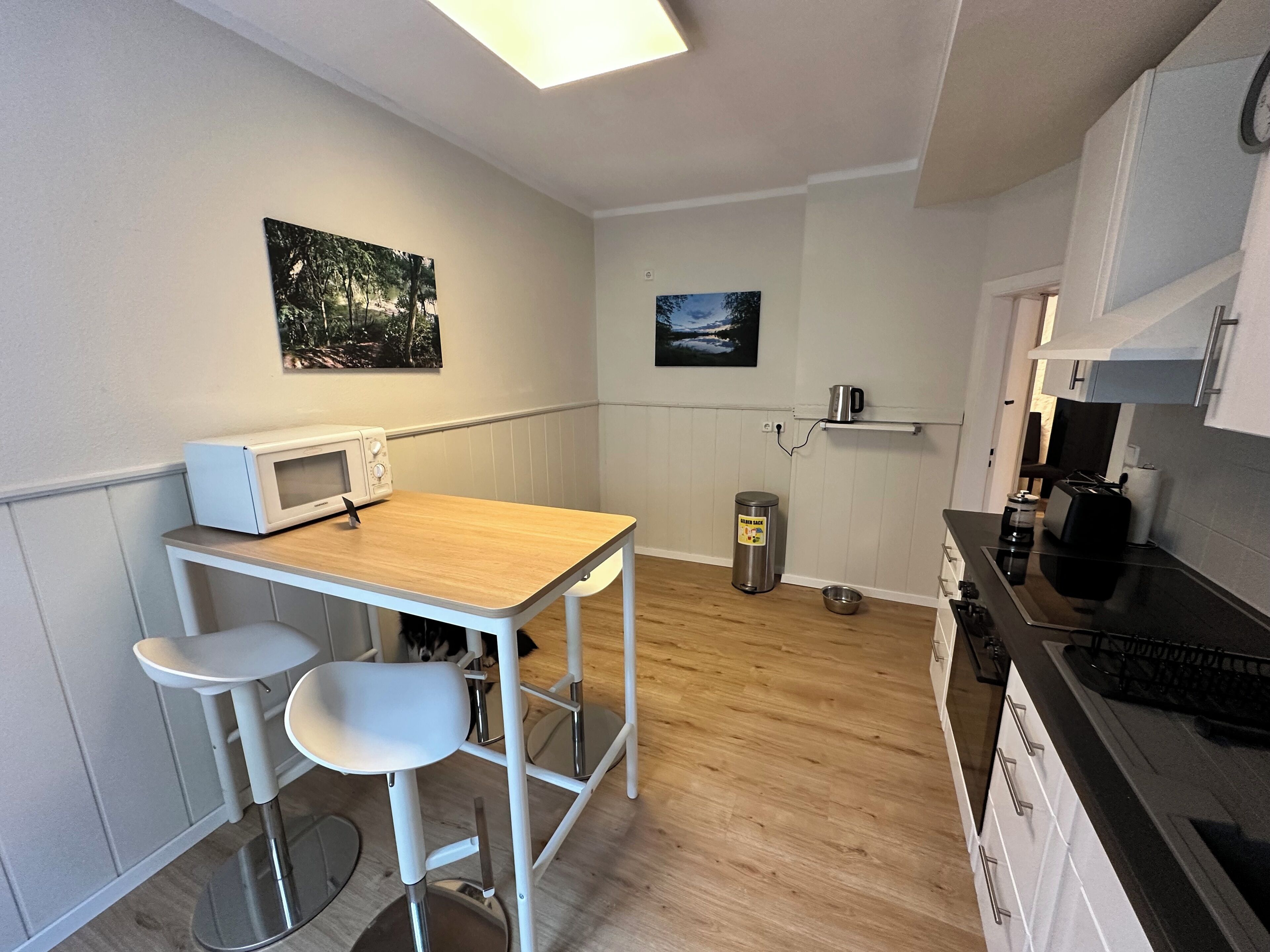 Microwave, oven, stovetop