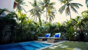 Deluxe Villa, Balcony, Pool View | Pool | Outdoor pool