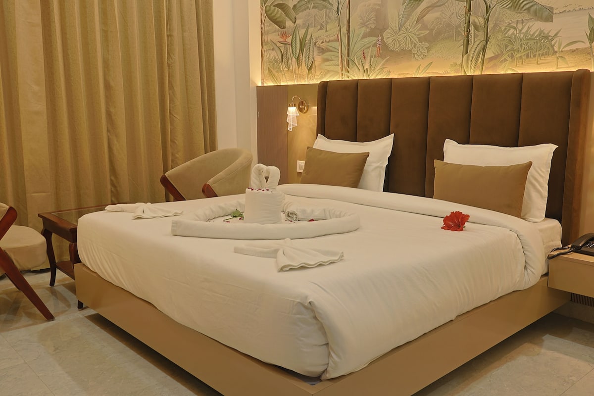 Habitación ejecutiva | Sábanas de algodón egipcio y ropa de cama de alta calidad