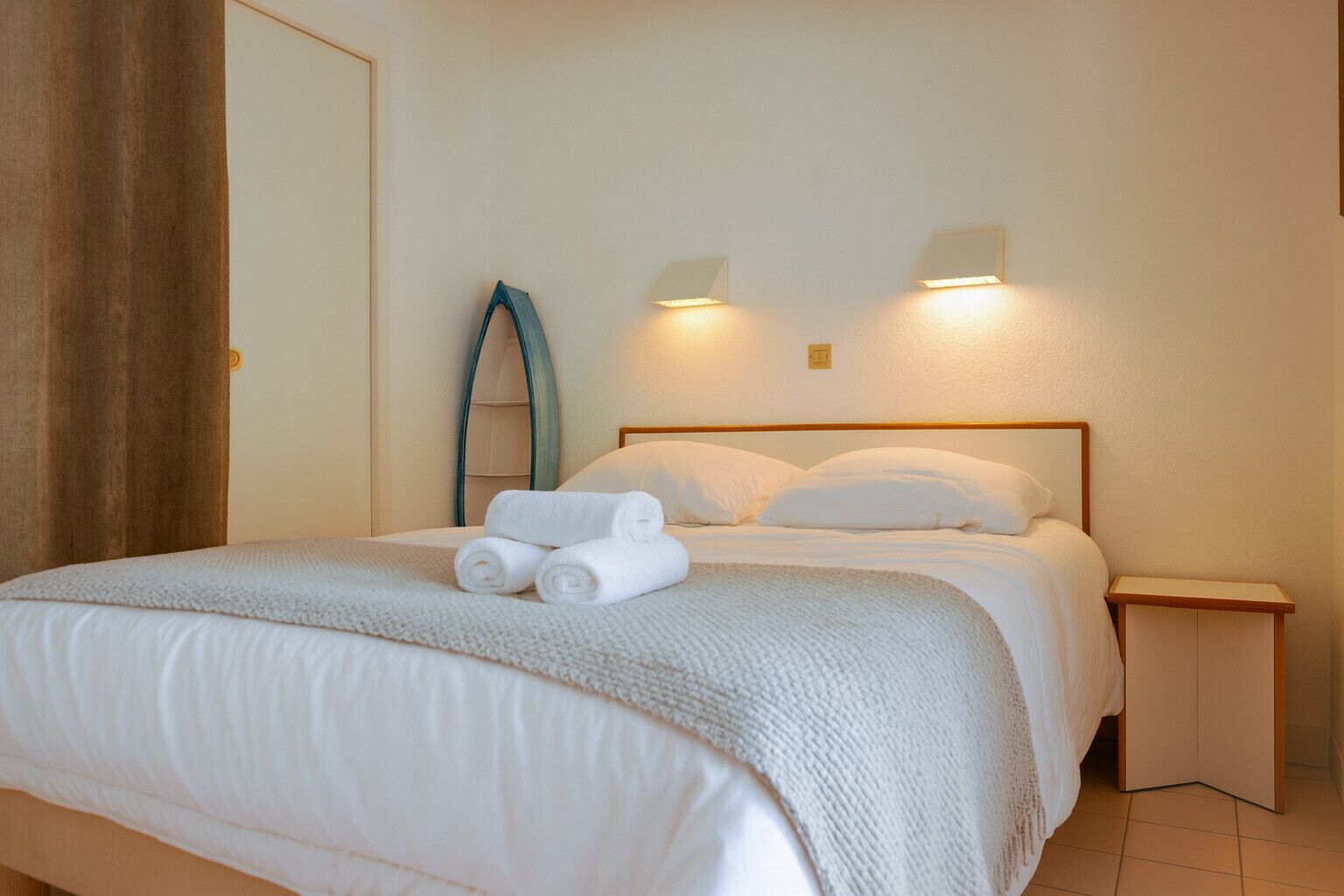 2 slaapkamers, beddengoed