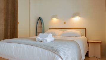 2 slaapkamers, beddengoed