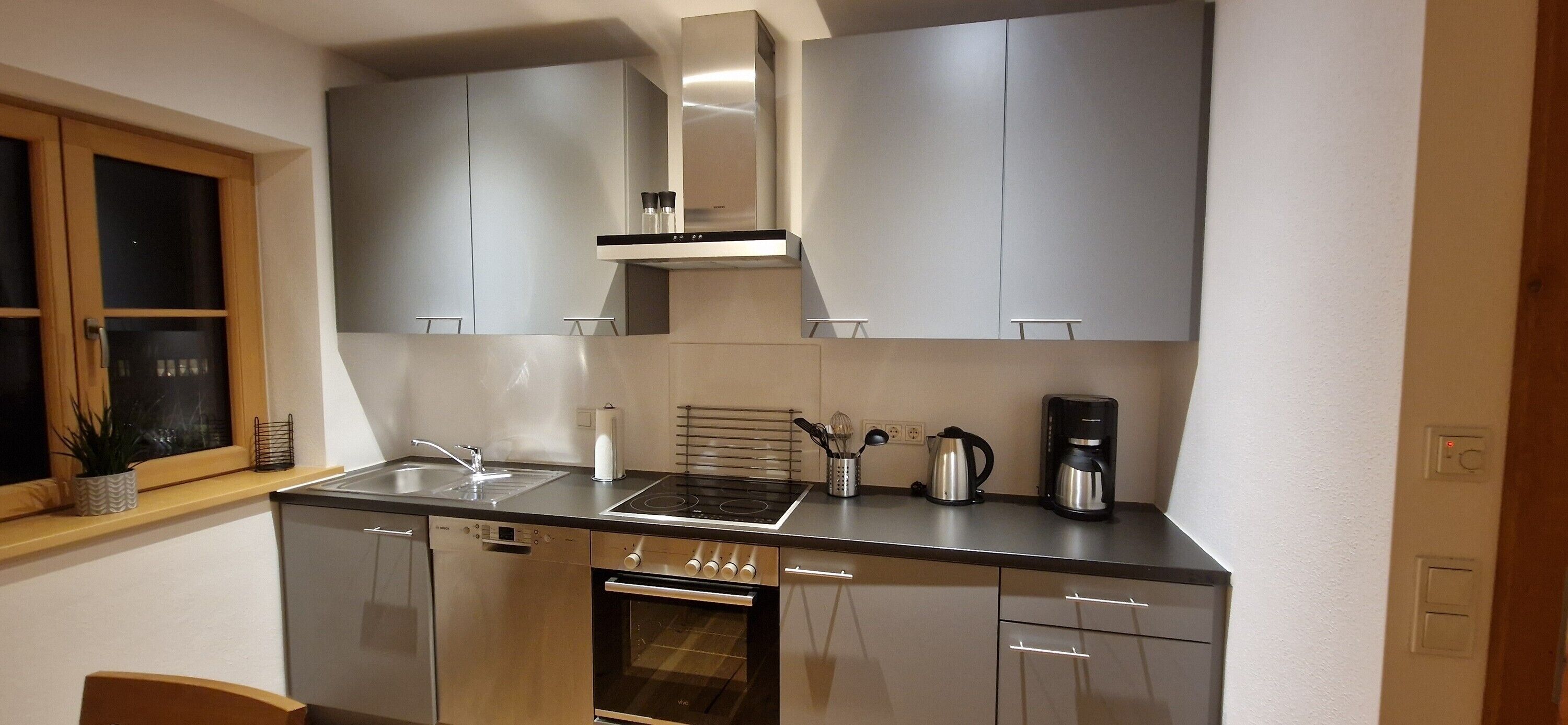 Kühlschrank, Ofen, Herdplatte, Geschirrspüler