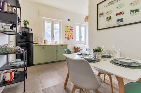 Dining. Cozy apartment 6 guests Near Fco airport, in Ostia Antica