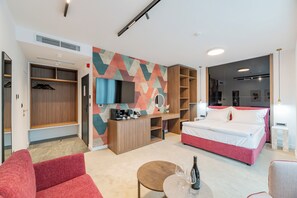 Superior Double Room, City View | Minibar, laptop workspace, iron/ironing board, free WiFi - Novita Hotel Sofia (Sofia)