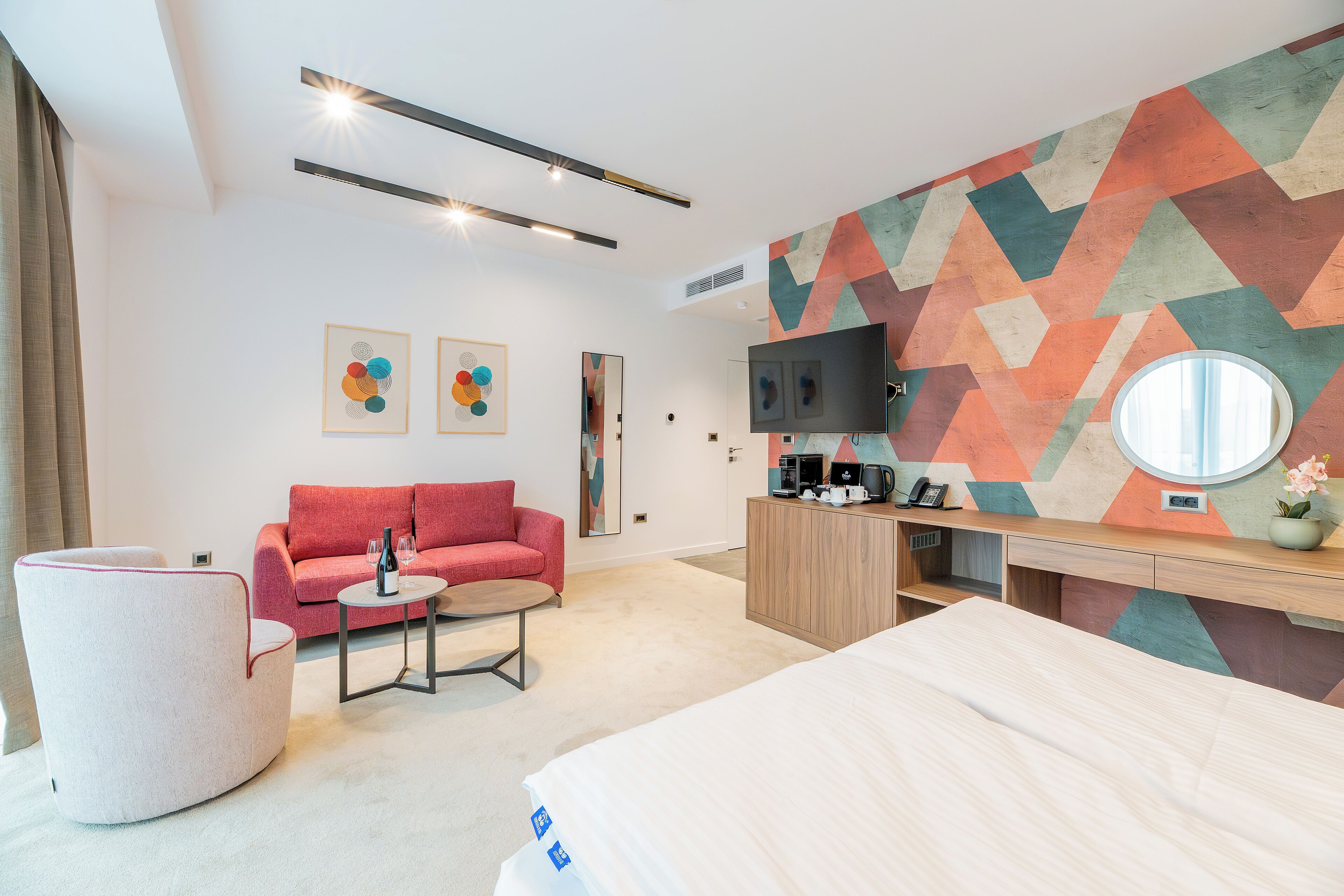 Superior Double Room, City View | Minibar, laptop workspace, iron/ironing board, free WiFi