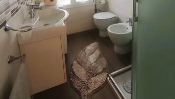 Shower, hair dryer