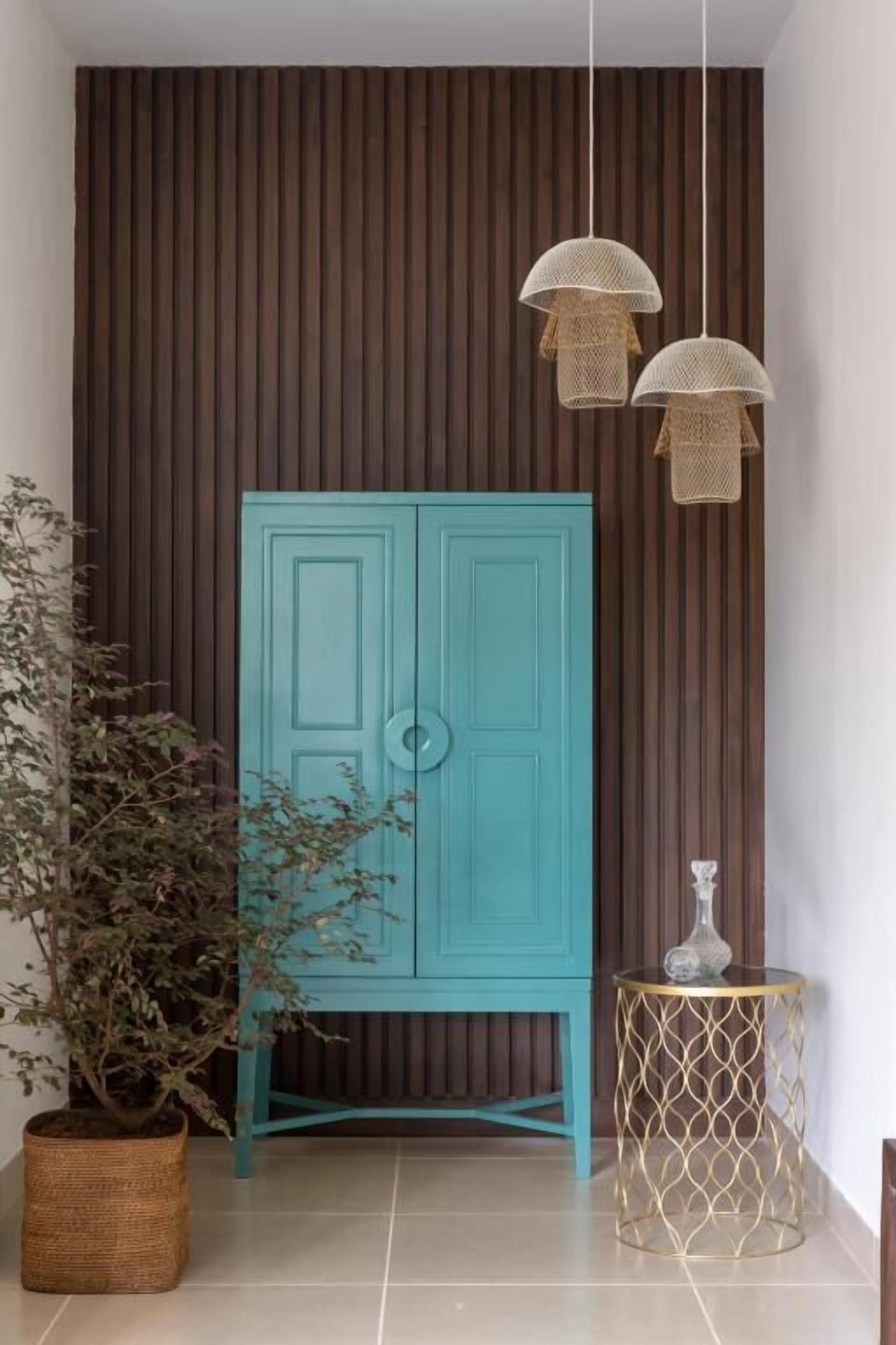 Deluxe-Villa, Balkon, Poolblick | Innenbereich