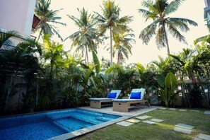 Deluxe Villa, Balcony, Pool View | Pool | Outdoor pool - ELIVAAS Bauhinia 5 BHK Pvt Pool Villa  (Vagator)