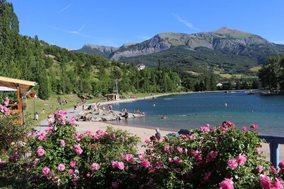 T4 3 bedrooms - 6 pers - 350 m. from cable car - Pra-Loup ski resort WINTER/SUMMER