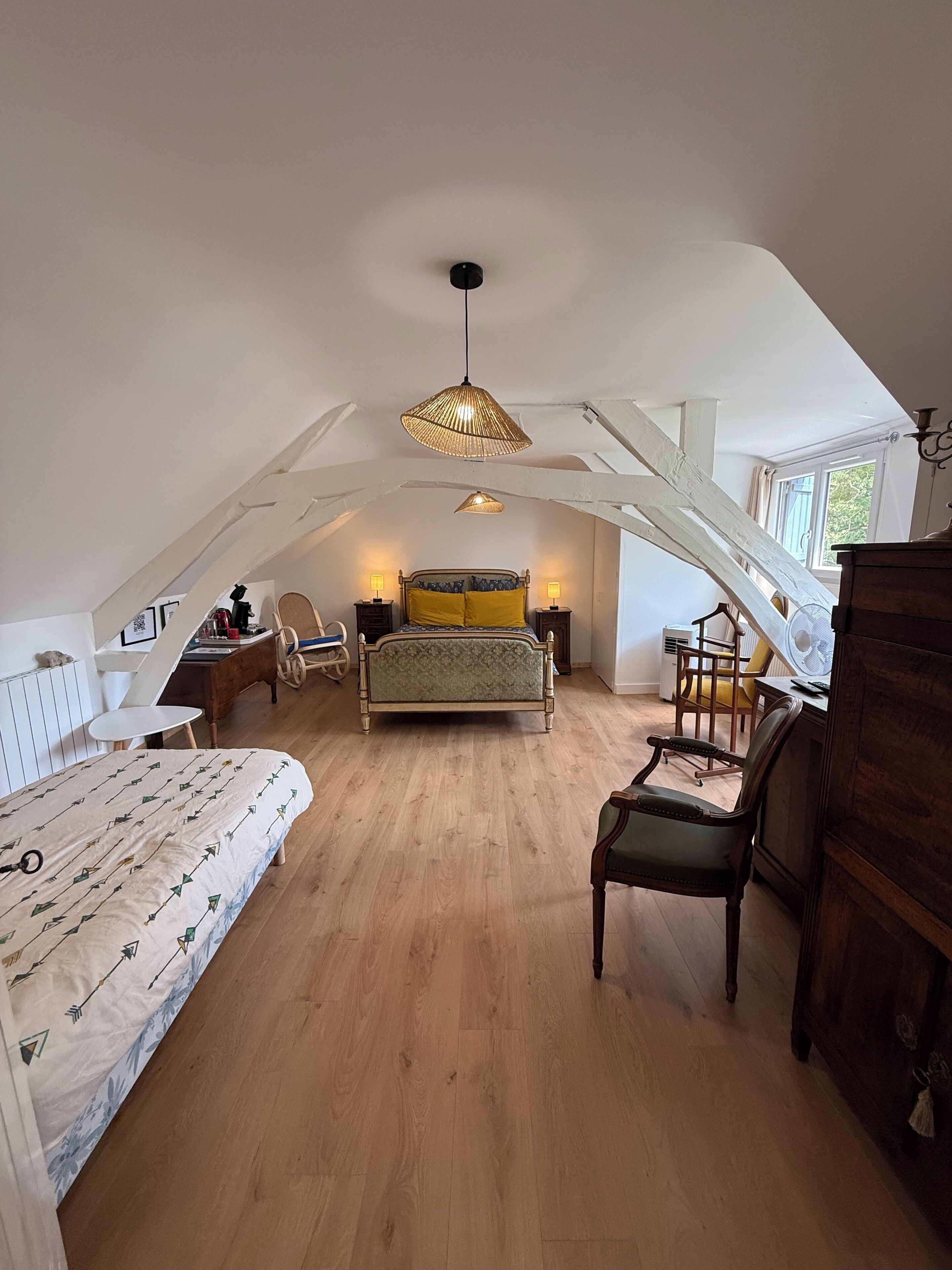 Premium bedding, free WiFi, bed sheets