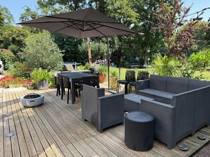 Terrace/patio - villa du beau port (Cenon-sur-Vienne)