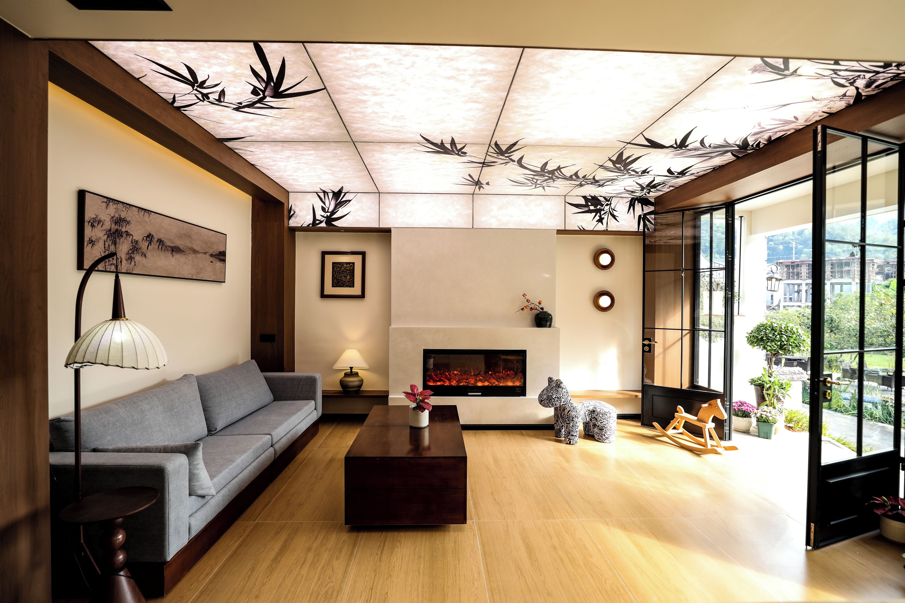 Área de sala de estar