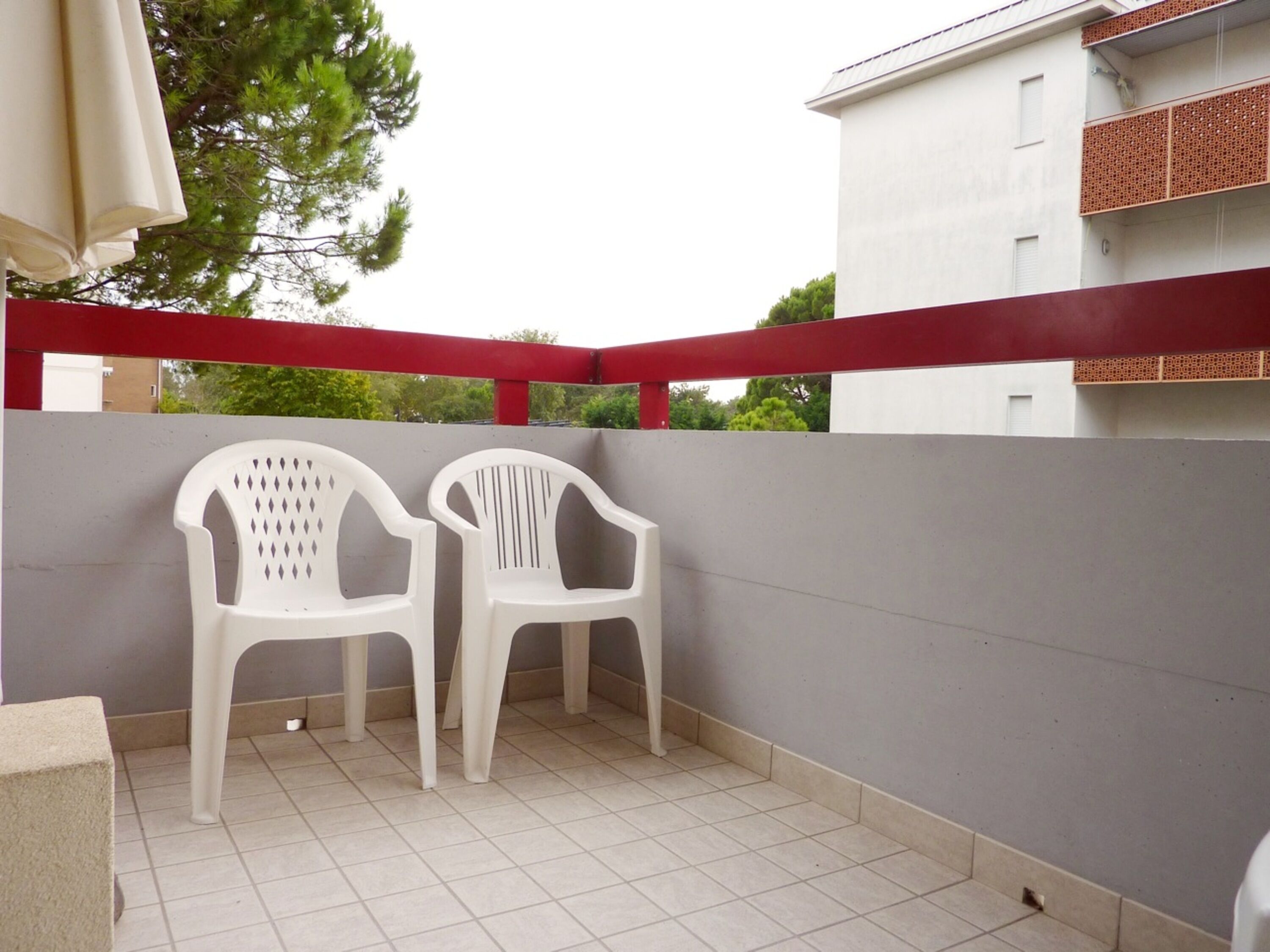 Apartamento, 3 habitaciones, balcón, vistas al jardín | Balcón