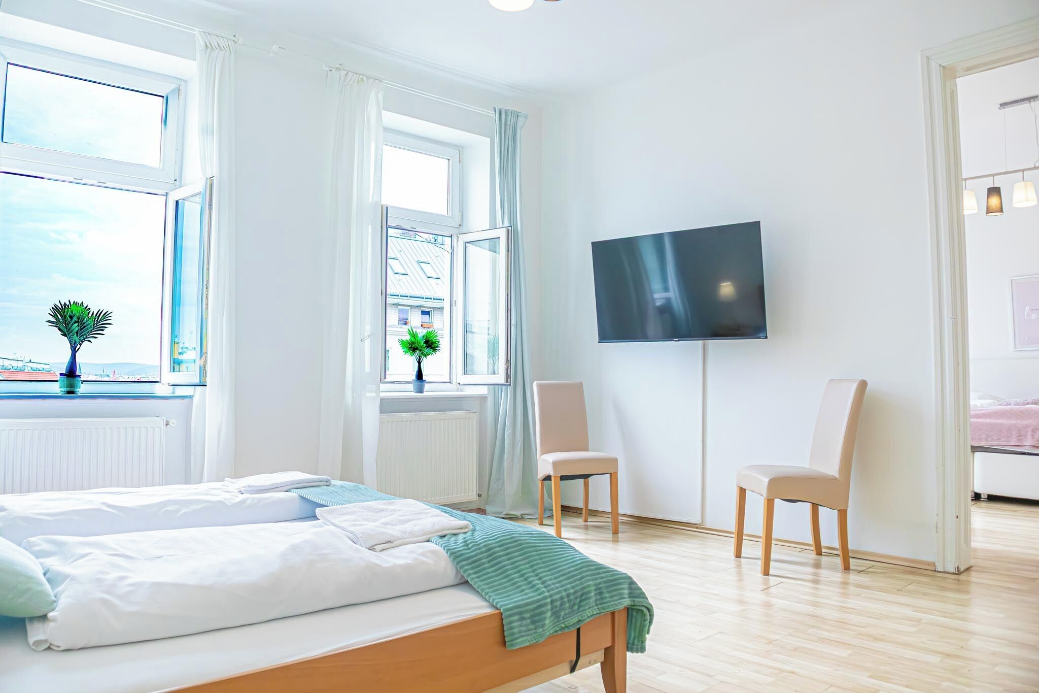 Apartemen Basic | Setrika/meja setrika dan Wi-Fi gratis