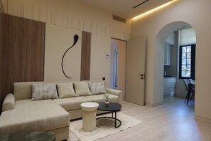 Design Apartment, Non Smoking | Living area - Designer suites on Mashtots avenue (Yerevan)