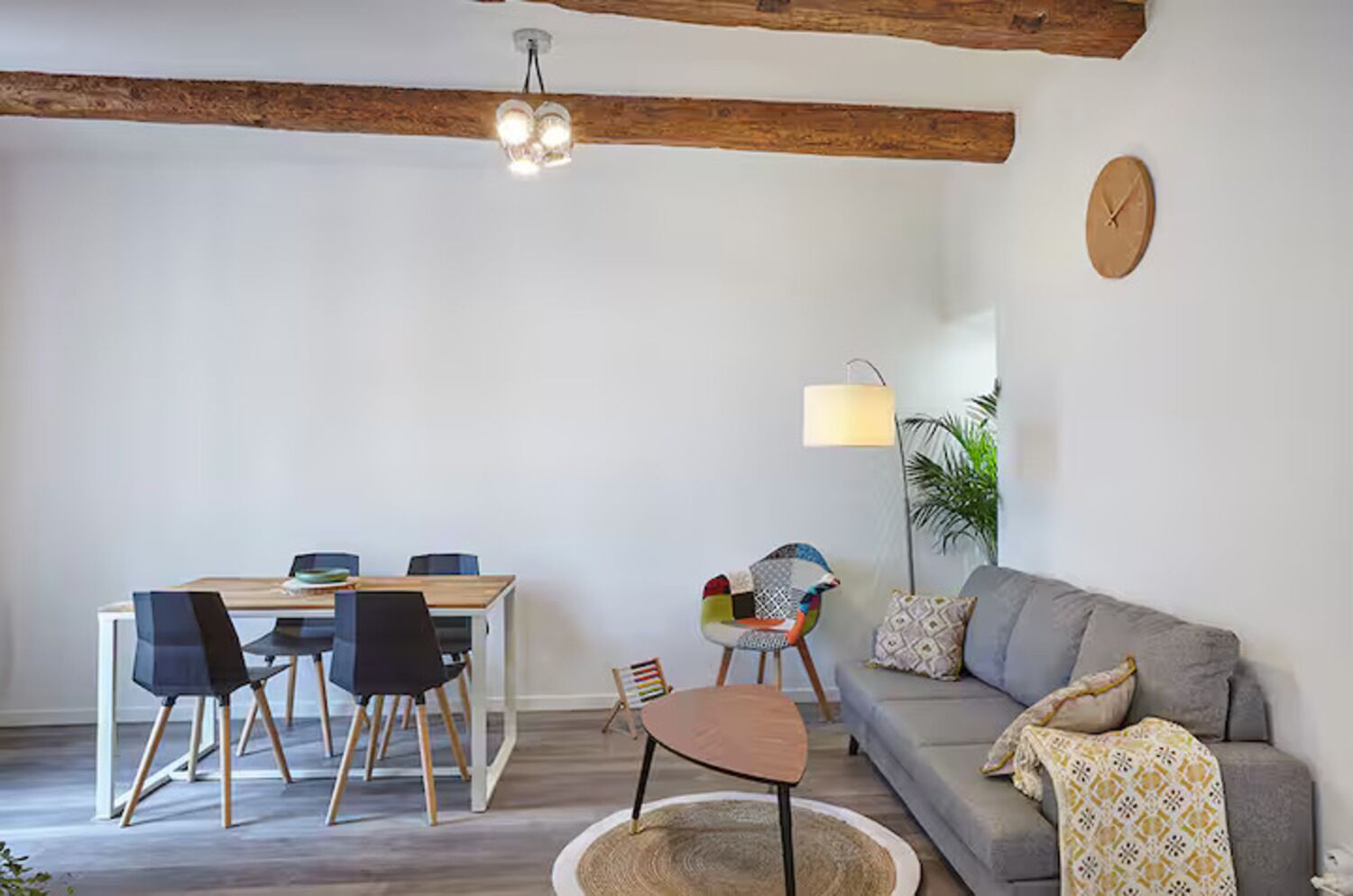 Deluxe appartement, uitzicht op de stad | Woonruimte