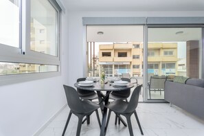 Apartment, City View | Dining - Mirage 2-BR Apt. & Balcony in Larnaca (Larnaca)