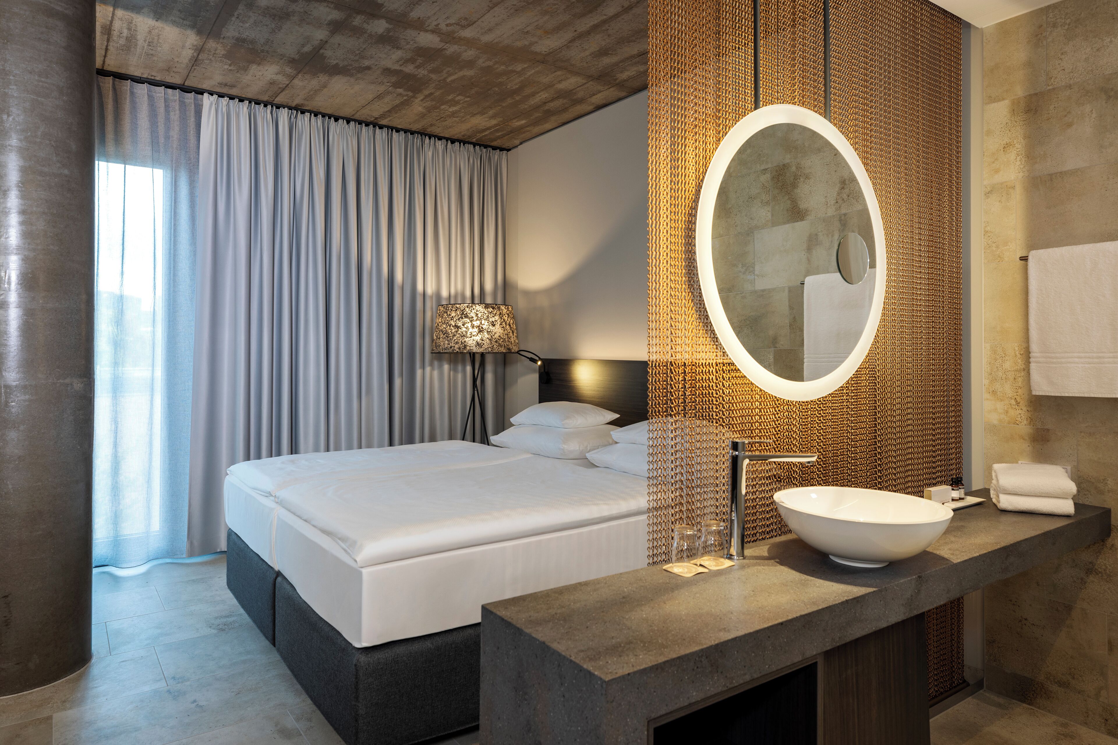 In-room safe, desk, laptop workspace, blackout drapes