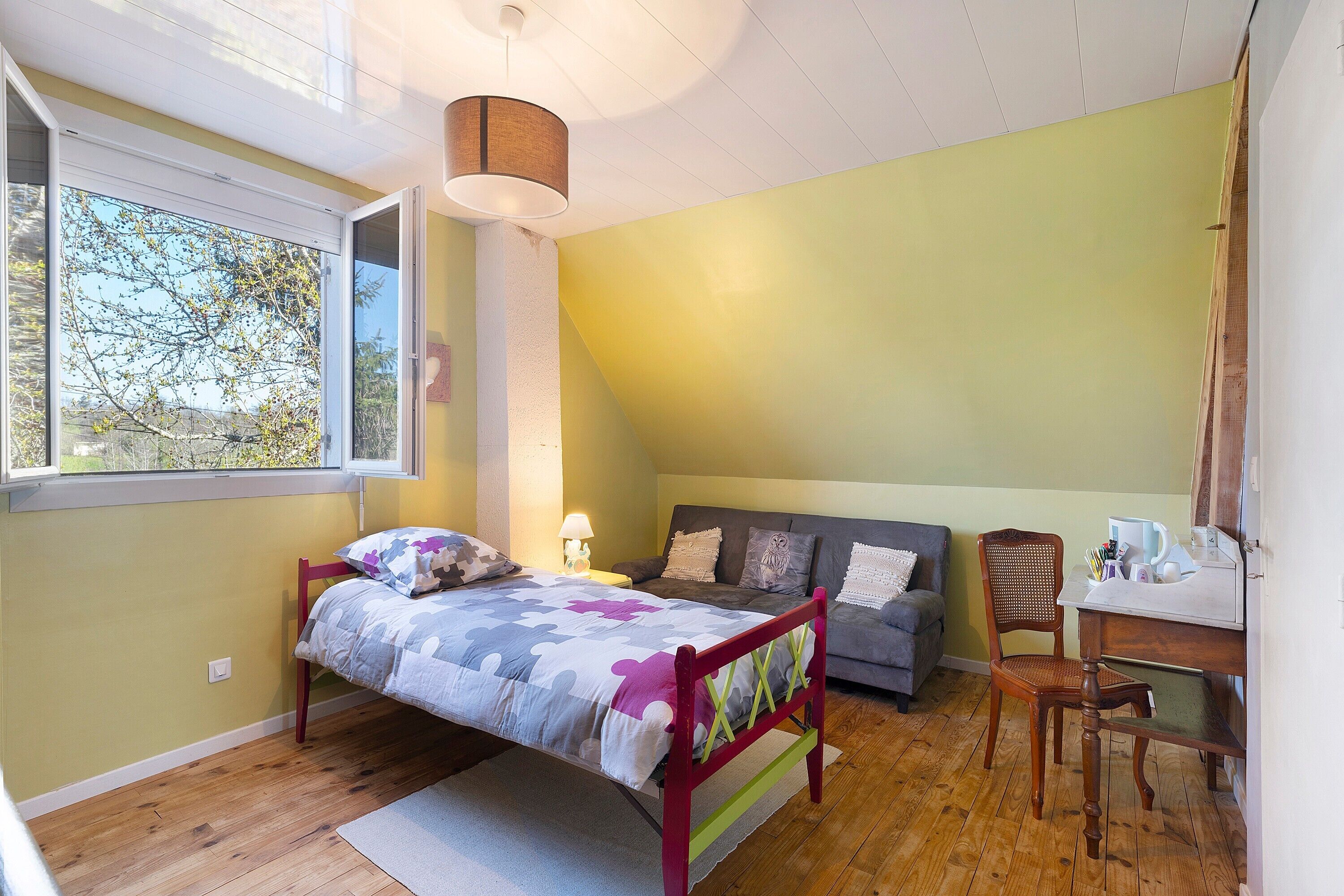 1 chambre, Wi-Fi, draps fournis