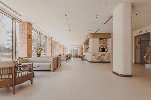 Reception - Hotel Intelier Malvarrosa Plaza (Valencia)