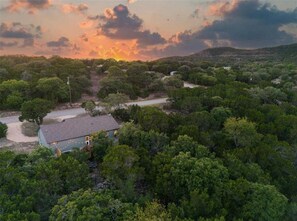 Exterior - Canyon Cottage: Hill Country Getaway, Hot Tub & Fire Pit, Mins to Whitewater Amphitheater & Tubing (Canyon Lake)