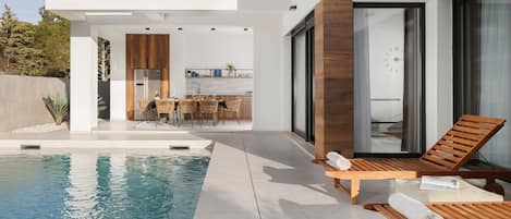 Beheizter Pool